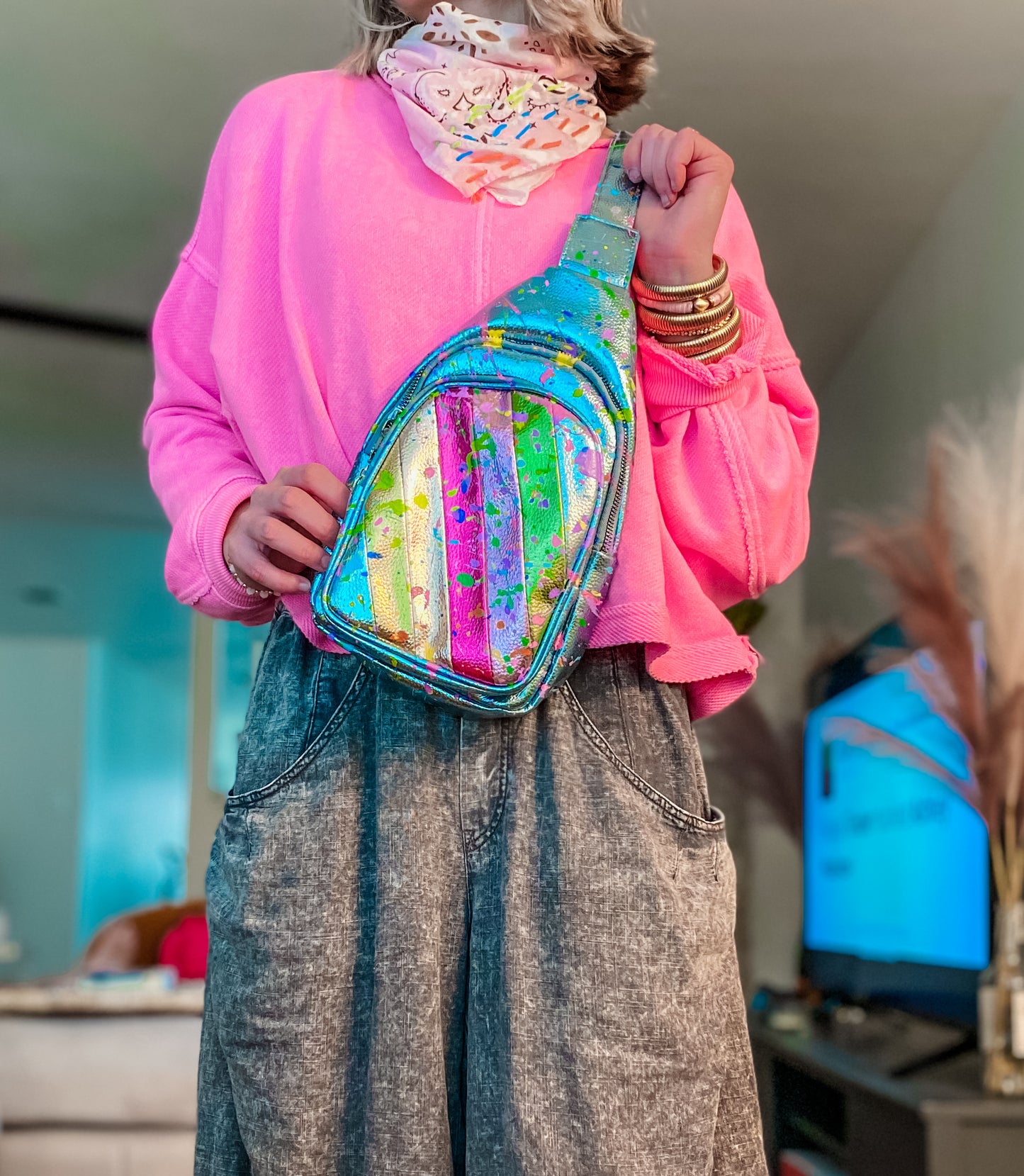 Radiant Rays Belt Bag