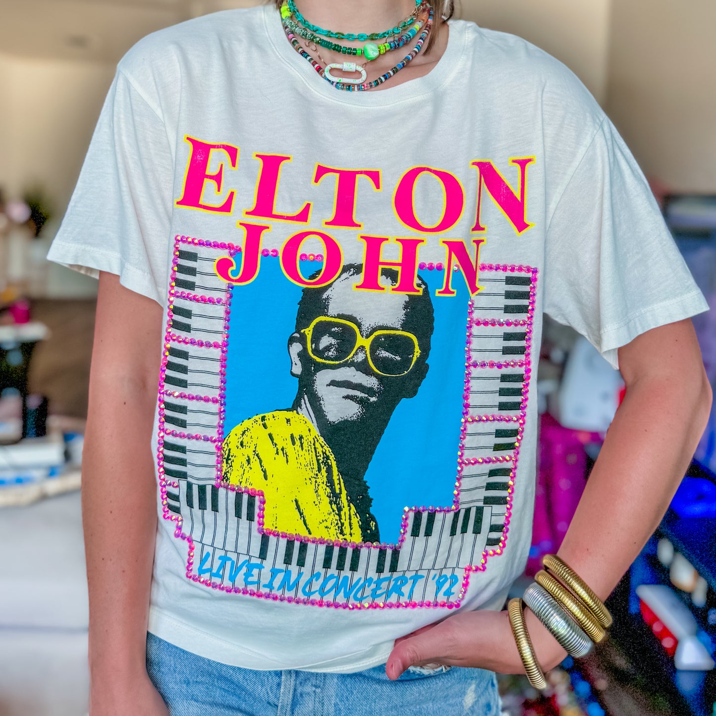 Elton John Daydreamer Tee