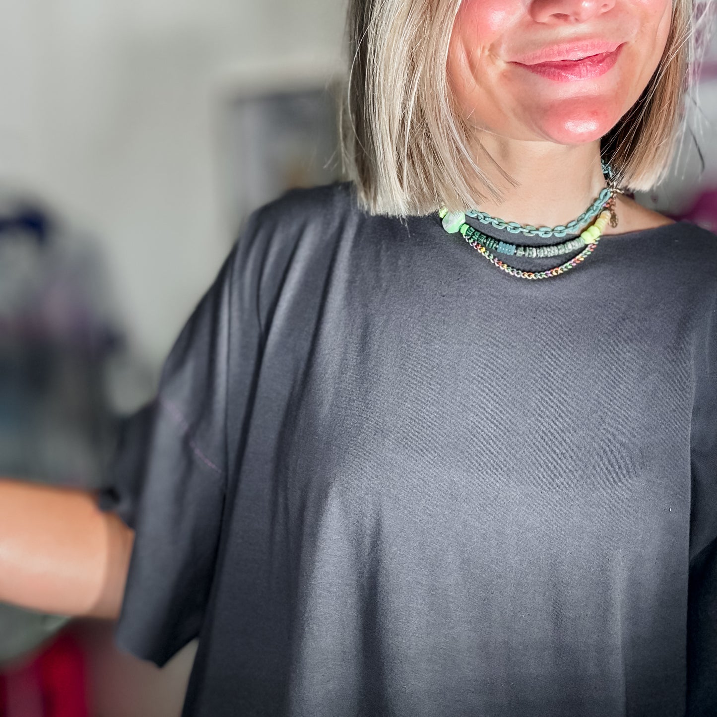 Signature Style Tee — Charcoal