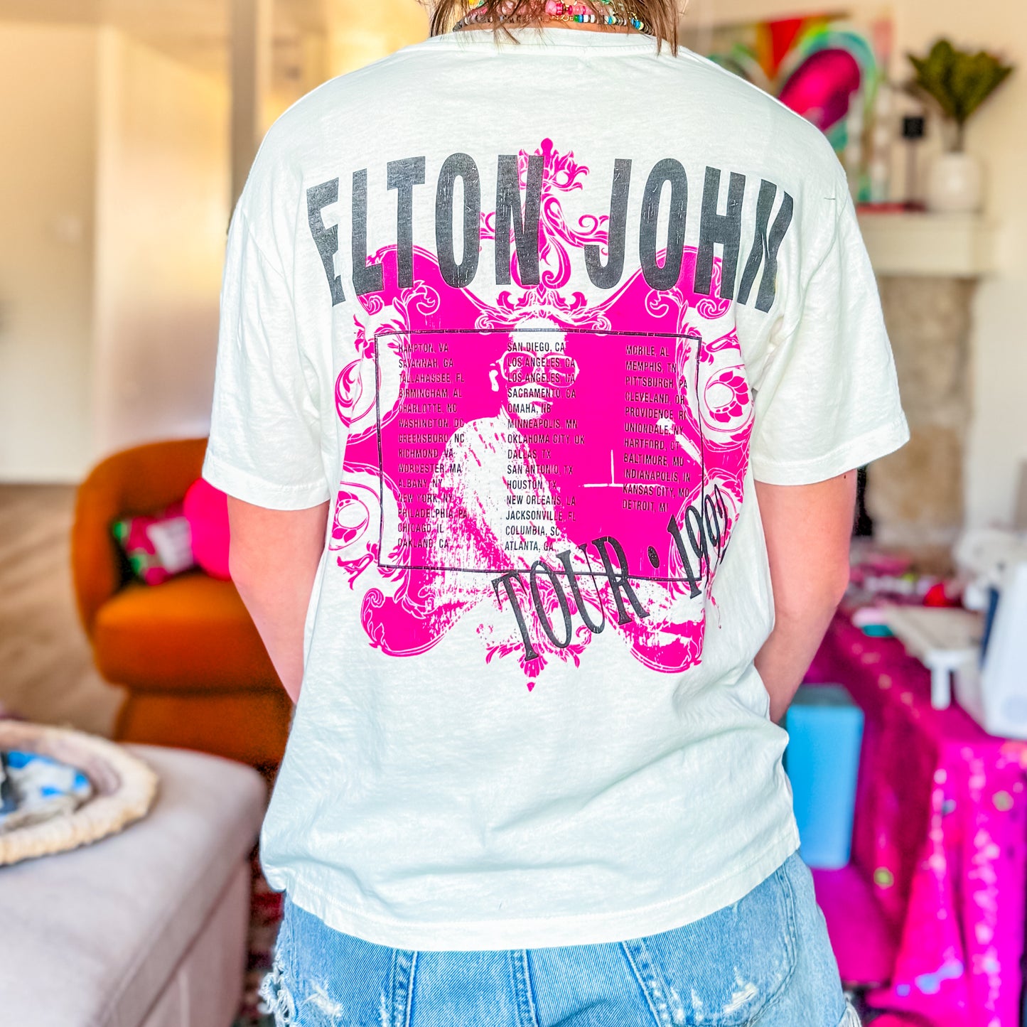 Elton John Daydreamer Tee