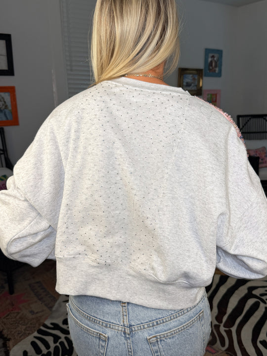 Pop of Grey Sweatshirt