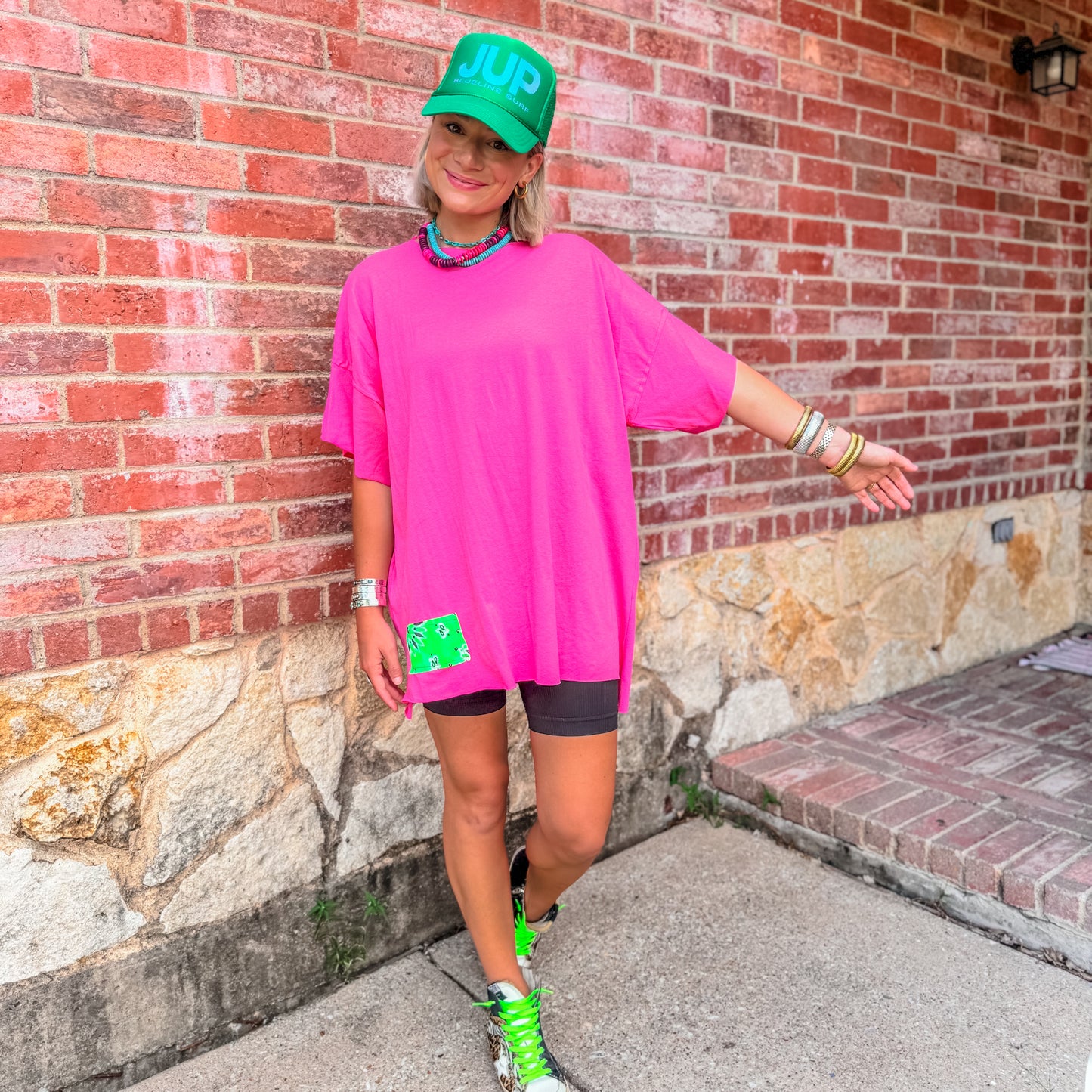 Signature Style Tee — Hot Pink
