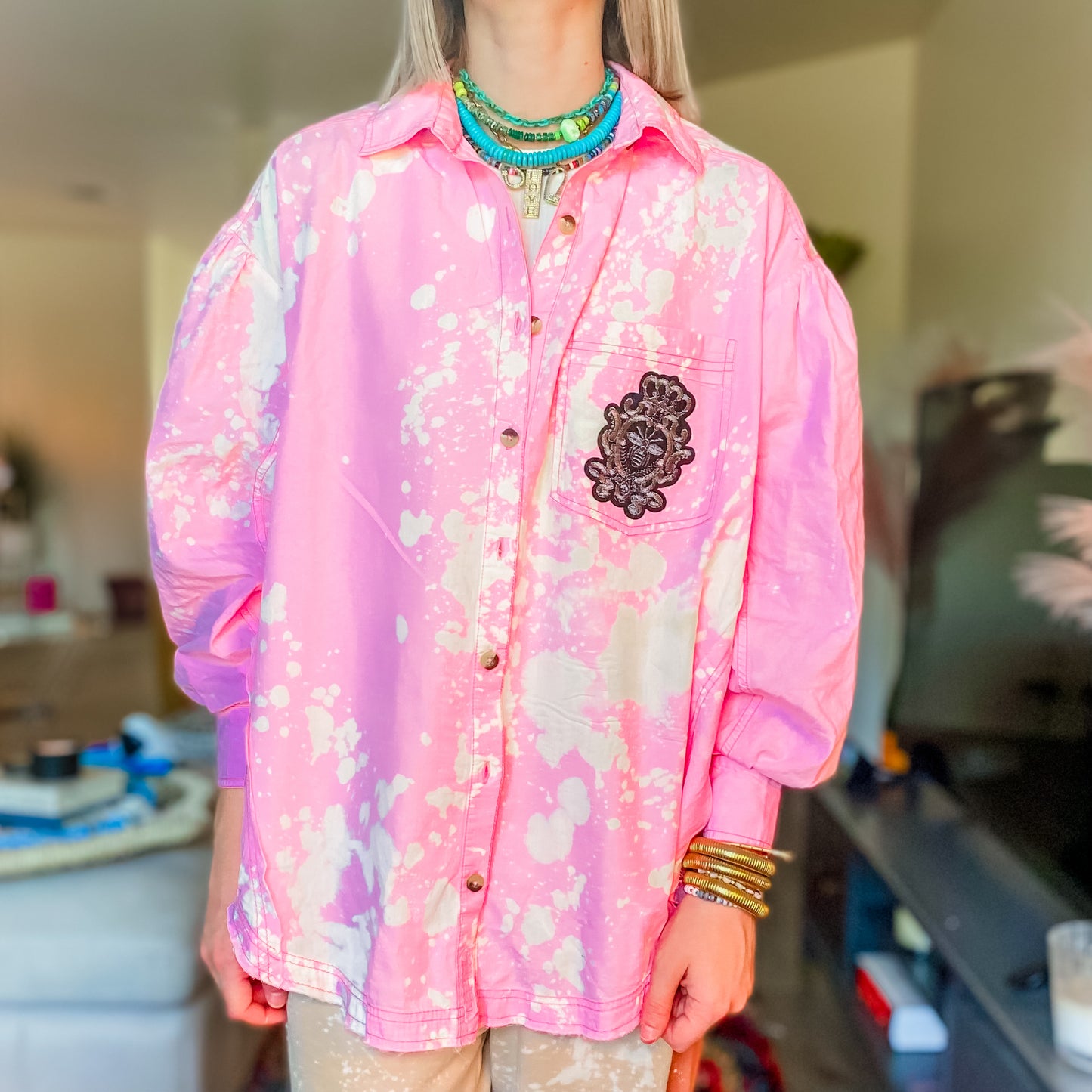 Out of Office Button Up