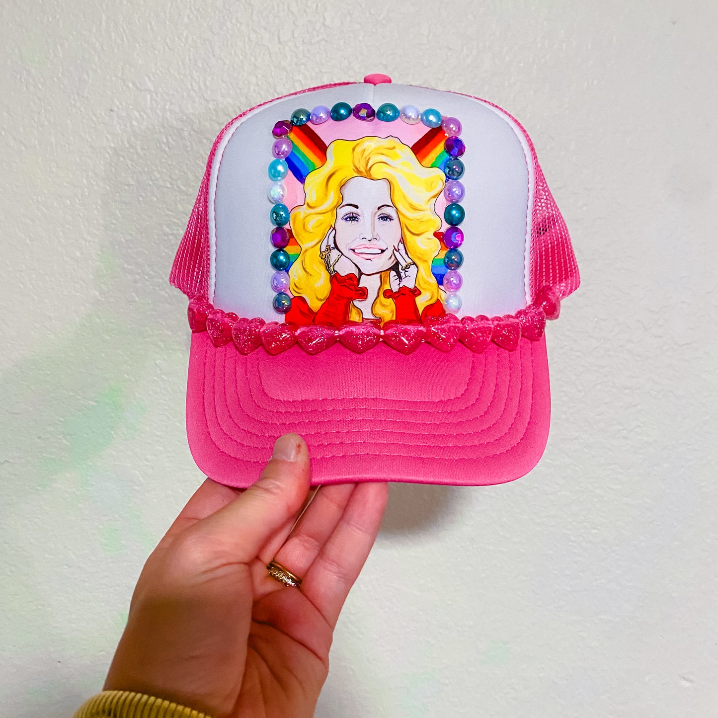 Art by Lauren Ross x The G’s Knees Trucker Hat