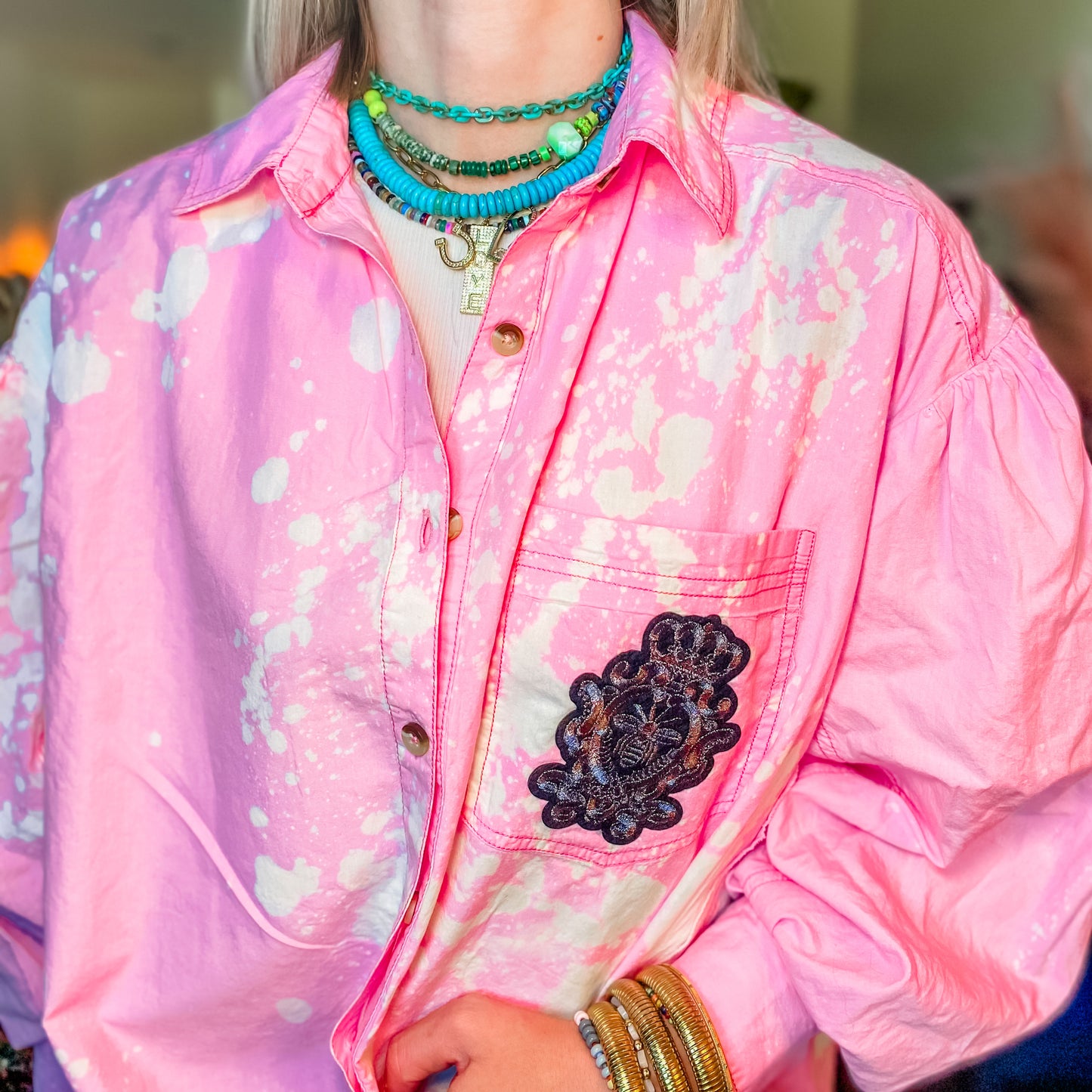 Out of Office Button Up