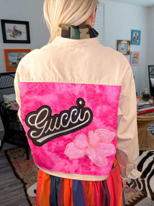 Burst of Color Button Up
