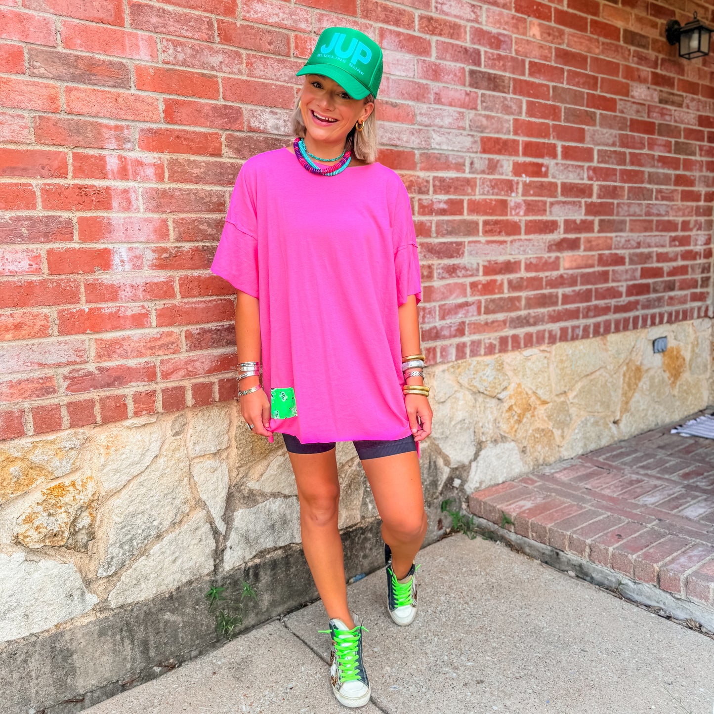 Signature Style Tee — Hot Pink