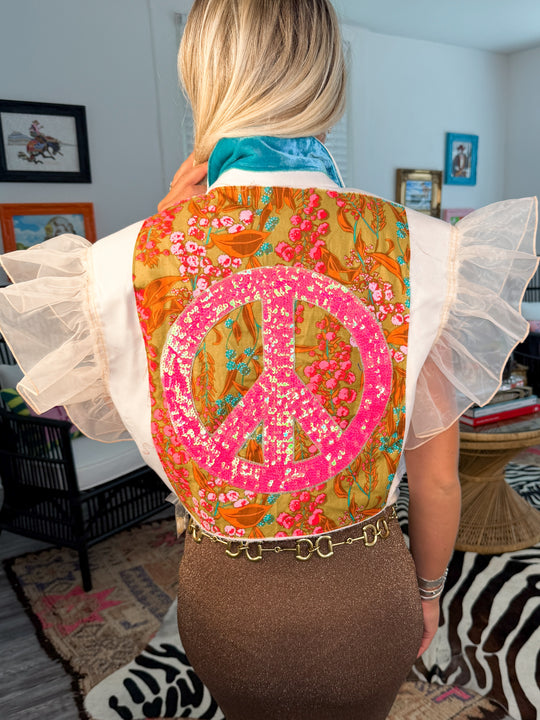 All the Frills Blazer Vest