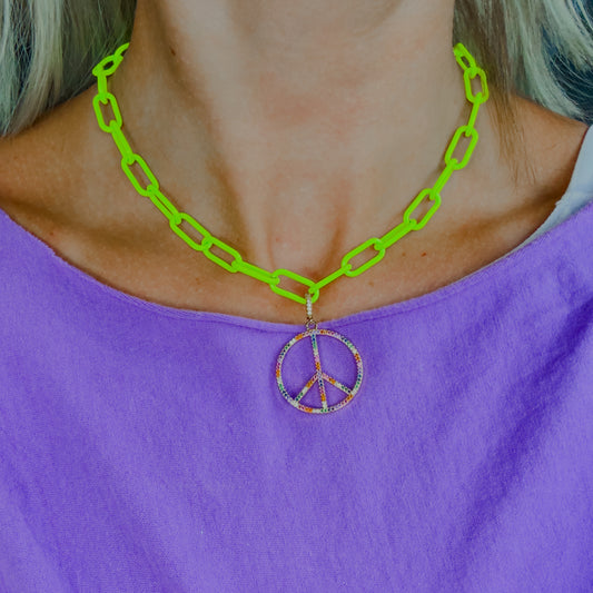 High Voltage Neon Necklace